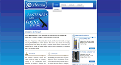 Desktop Screenshot of henzafixings.com